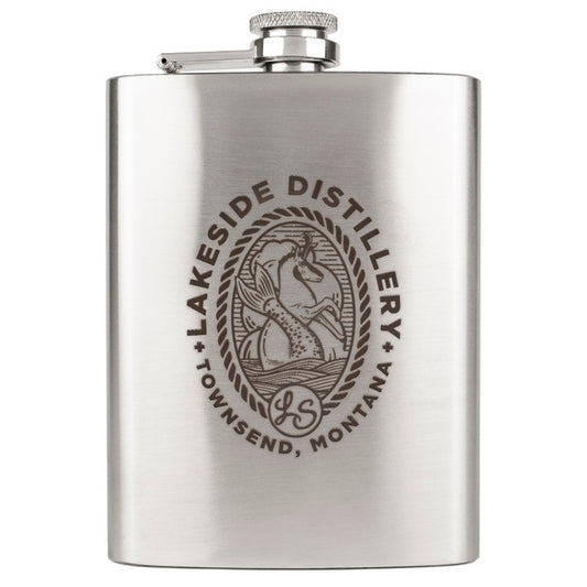 Premium Stainless Flask - 8 OZ - 6 per Order