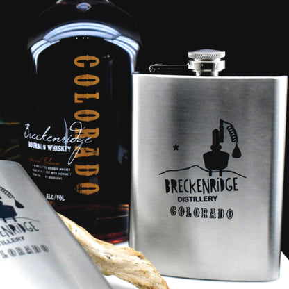 Premium Stainless Flask - 8 OZ - 6 per Order