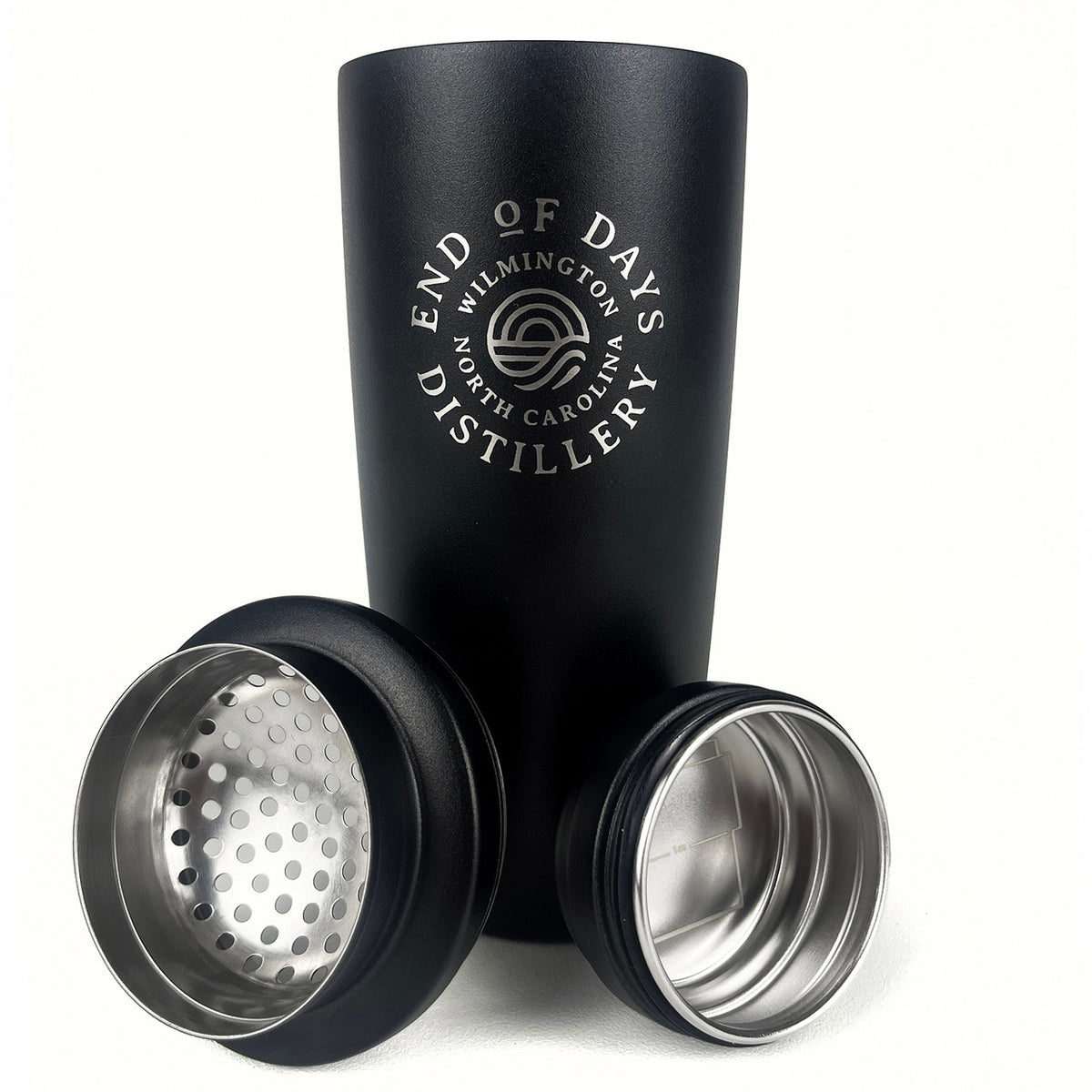 MiiR Black Cocktail Shaker Set - 20 OZ - 4 Pcs. per Order