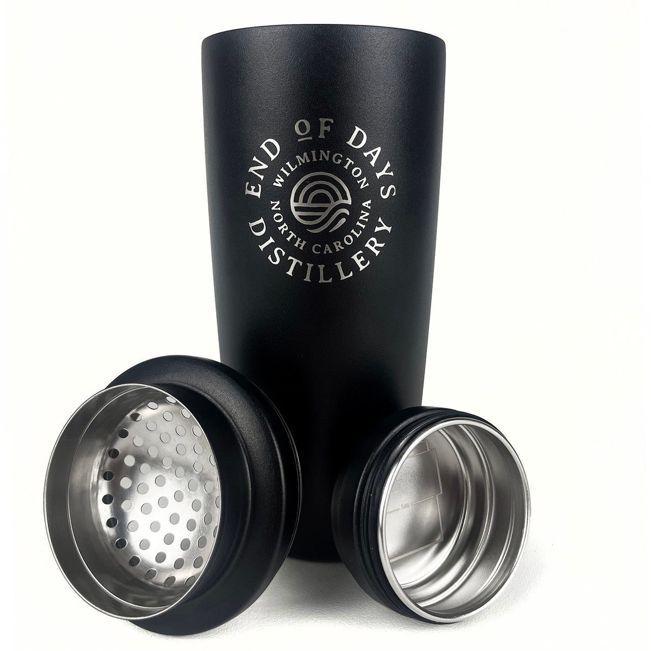 MiiR Black Cocktail Shaker Set - 20 OZ