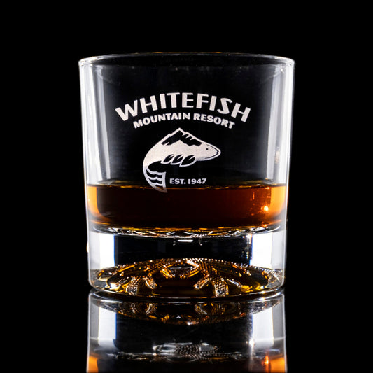 Snowflake 10.5 OZ Rocks Glass - 6 Pcs per Order